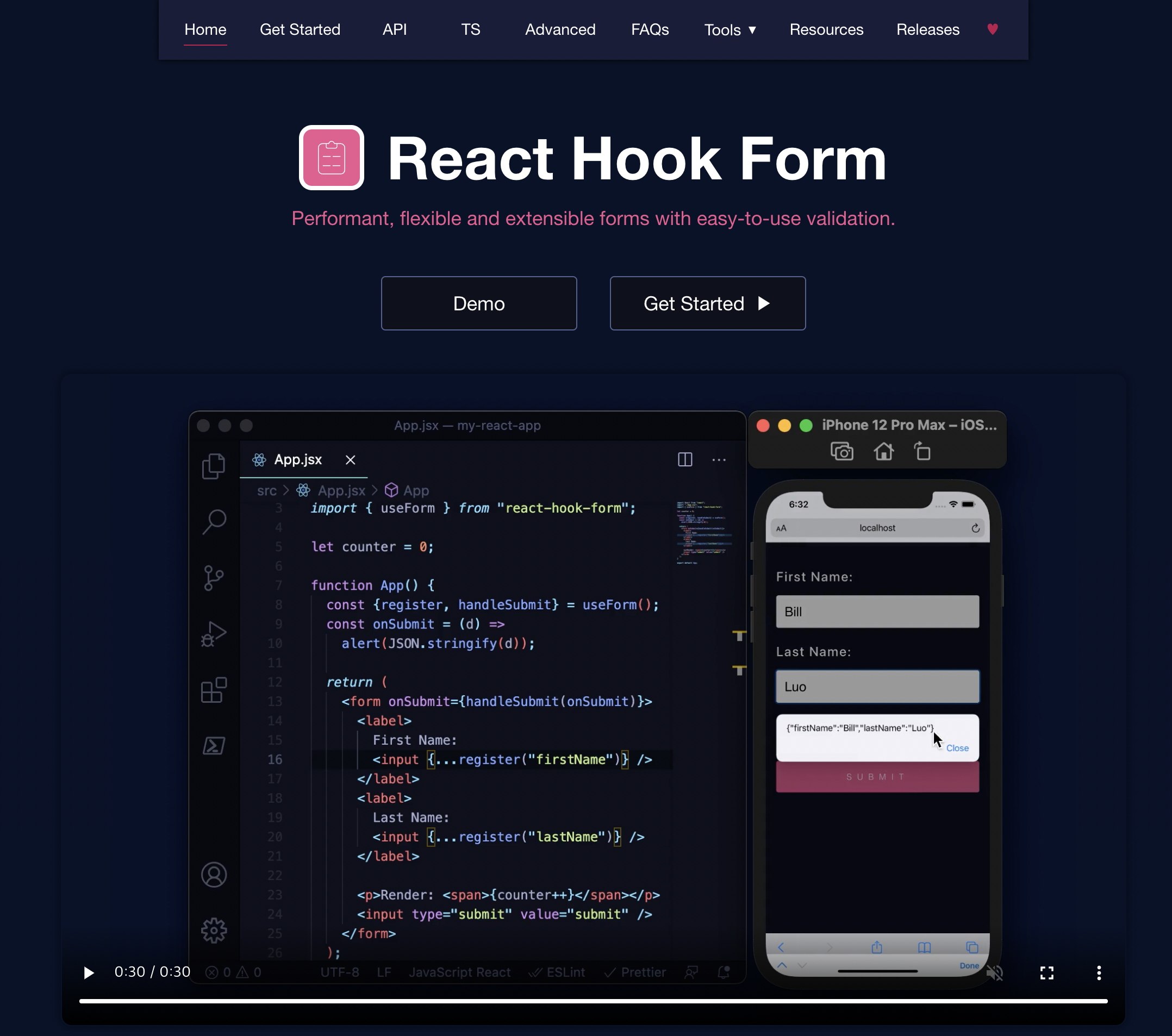 react hook form image